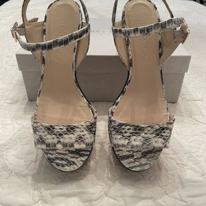 Jimmy Choo Snakeskin Sandals Naylor Ela